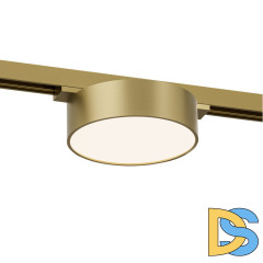 Трековый однофазный светильник Denkirs Shine flow DK5762-SB