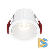 Встраиваемый светильник Maytoni Technical Alfa LED DL043-01-10W3K-RD-W