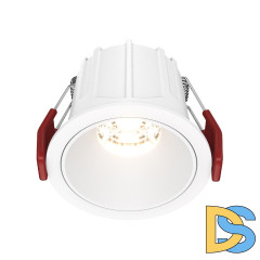 Встраиваемый светильник Maytoni Technical Alfa LED DL043-01-10W3K-RD-W
