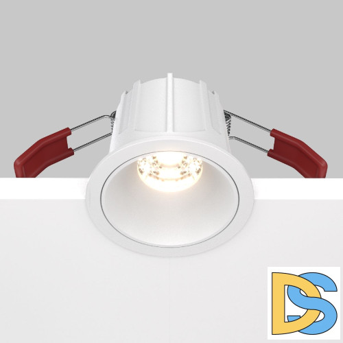 Встраиваемый светильник Maytoni Technical Alfa LED DL043-01-10W3K-RD-W
