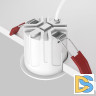 Встраиваемый светильник Maytoni Technical Alfa LED DL043-01-10W3K-RD-W