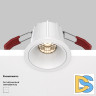 Встраиваемый светильник Maytoni Technical Alfa LED DL043-01-10W3K-RD-W