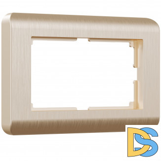 Рамка для двойной розетки (шампань) W0082111