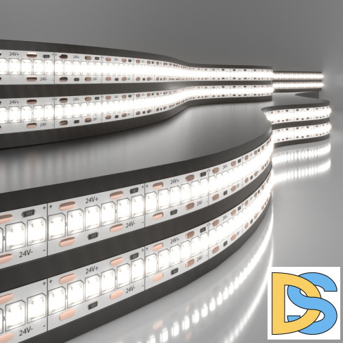 Светодиодная лента Elektrostandard 24V 24W 240Led 2835 IP20 дневной белый, 5м 4690389167638