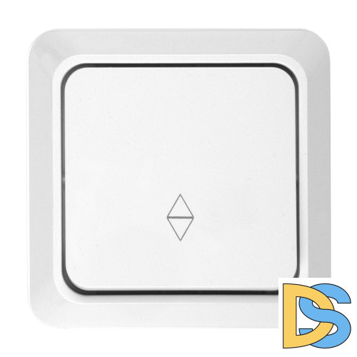 Выключатель (переключатель) 1-клавишный General Альфа 477004