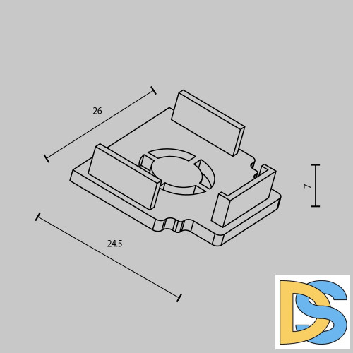 Заглушки для шинопровода Maytoni Exility TRAM034EC-42W