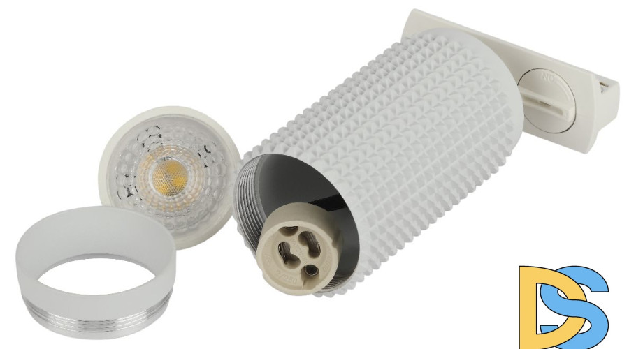 Трековый однофазный светильник Эра TR40-GU10 WH Б0054198