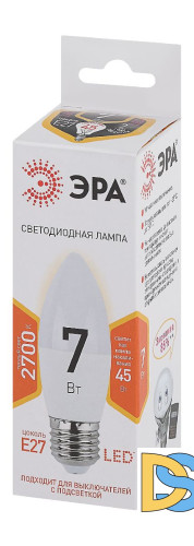 Лампа светодиодная Эра E27 7W 2700K LED B35-7W-827-E27 Б0028479