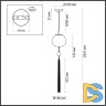 Подвесной светильник Odeon Light Modern 5432/1