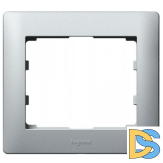 Рамка 1 пост Legrand Galea Life - алюминий