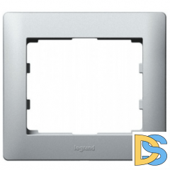 Рамка 1 пост Legrand Galea Life - алюминий