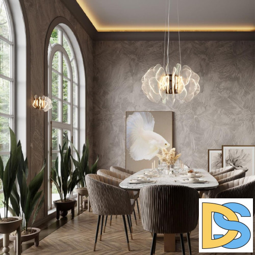 Подвесная люстра Odeon Light Siama L-vision 5089/80L