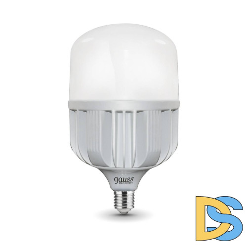 Лампа светодиодная Gauss E40 95W 6500K матовая 60430