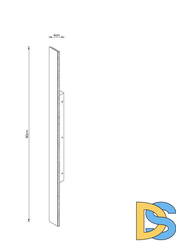 Архитектурный светильник Arte Lamp Tejat A5424AL-1BK