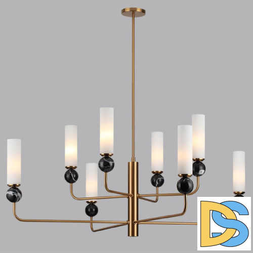 Люстра на штанге Odeon Light Midcent Lolla 4361/8