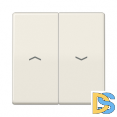 Выключатель управления жалюзи Jung AS 500 клавишный 10А/250В Слоновая кость