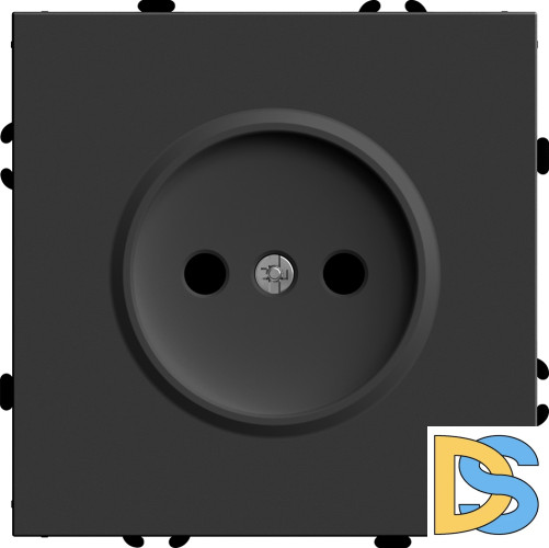 Розетка 1-местная с защитной шторкой Stekker RST16-5109-05 Эмили 49850