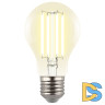 Лампа светодиодная филаментная Uniel LED-A60-7W/3000K/E27/CL GLY01TR UL-00011934