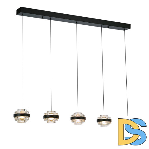 Подвесная люстра Delight Collection Indiana MD22030002-5B black/clear