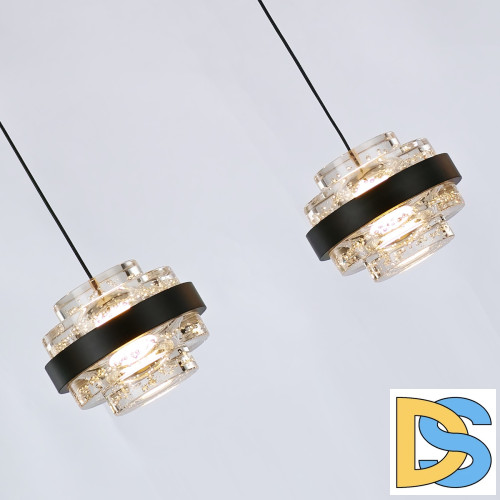 Подвесная люстра Delight Collection Indiana MD22030002-5B black/clear