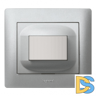 Датчик движения 60-300Вт Legrand Galea Life - алюминий