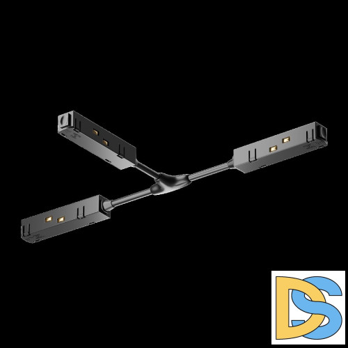 T-образный коннектор питания для магнитного шинопровода Maytoni Technical Magnetic track system Gravity TRA004CWT-22B