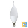 Лампа светодиодная (UL-00003809) Volpe E14 9W 3000K матовая LED-CW37-9W/WW/E14/FR/NR