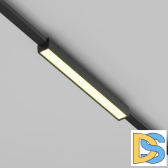 Трековый магнитный светильник Maytoni Basis TR161-1-16W3K-B