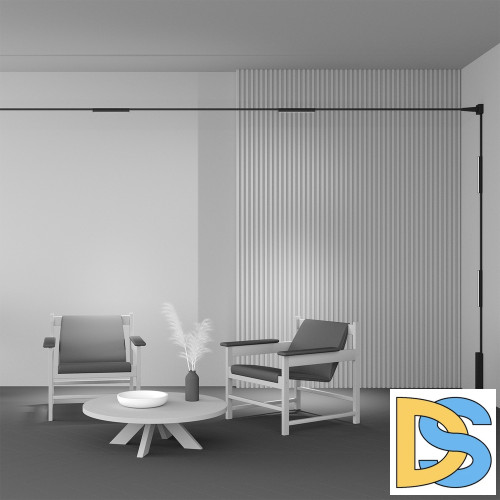 Трековый магнитный светильник Maytoni Basis TR161-1-16W3K-B