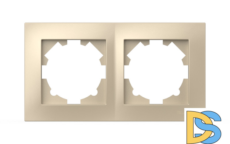 Рамка двухместная ELBI Vega 510-012500-226