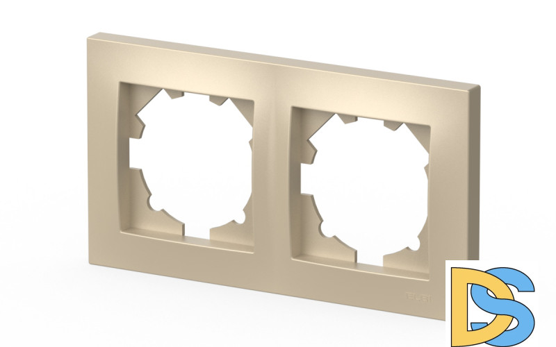 Рамка двухместная ELBI Vega 510-012500-226
