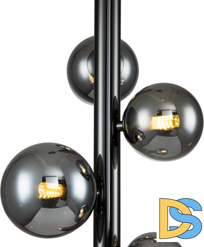 Подвесная люстра Indigo Canto 11026/5P Black V000238