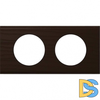 Рамка Legrand Celiane 2-постовая венге 069202