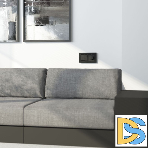 Рамка на 2 поста Werkel AluMax 4690389204043 W0023508 a066330