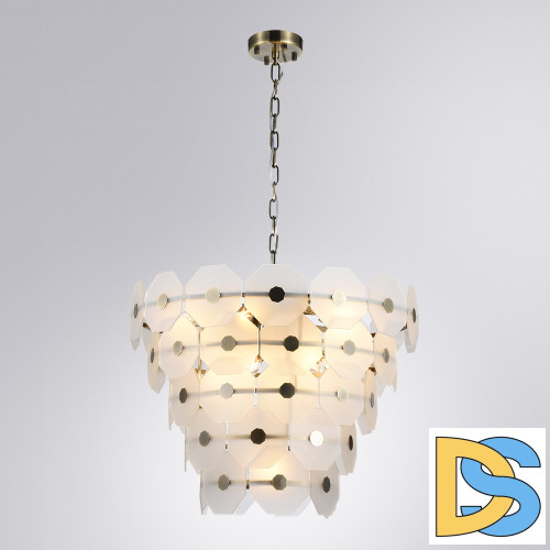 Подвесная люстра Arte Lamp Lambrusco A4069LM-13AB