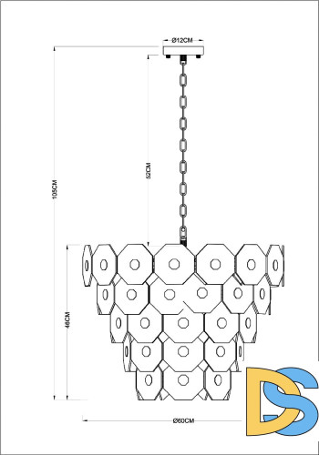 Подвесная люстра Arte Lamp Lambrusco A4069LM-13AB
