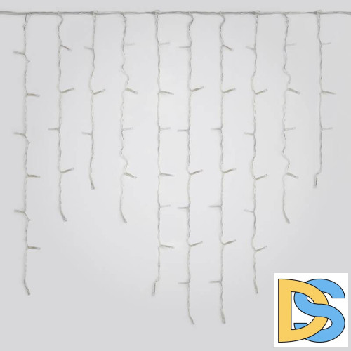 Светодиодная гирлянда (UL-00005275) Uniel бахрома 220V белый ULD-B1805-048/DTA White IP20