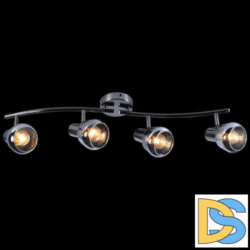 Спот Reluce 05960-0.8-04 PEARL BK (DARK CHROME)