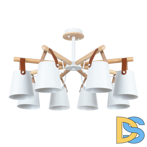 Люстра на штанге Arte Lamp Thomas A7032PL-8WH