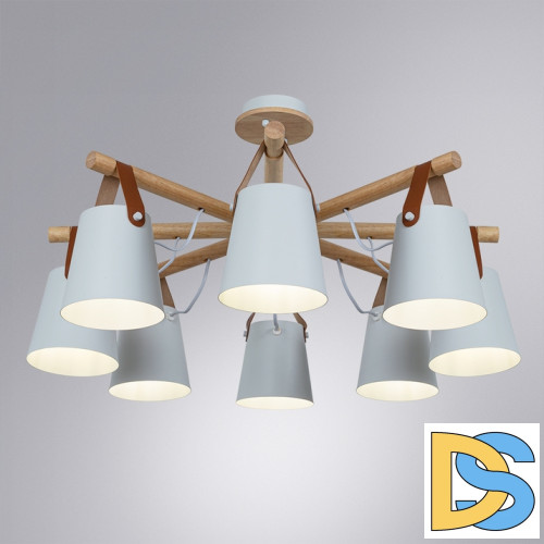 Люстра на штанге Arte Lamp Thomas A7032PL-8WH