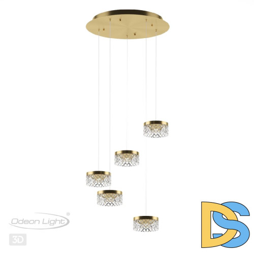 Каскадная люстра Odeon Light Fivre 5032/30L