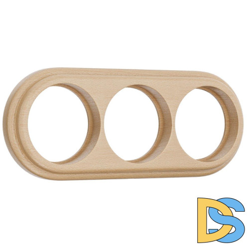 Рамка Werkel Legend на 3 поста светлый бук W0035224 4690389166587