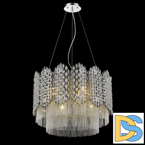 Подвесная люстра DeLight Collection P68067-8 smoke