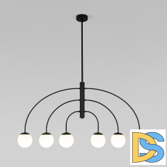 Люстра на штанге Eurosvet Cenacolo 30179/6 черный a069124