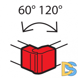 Угол внешний изменяемый 130x50мм Legrand METRA 638042
