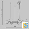 Подвесная люстра Maytoni Mind MOD299PL-L60BS3K