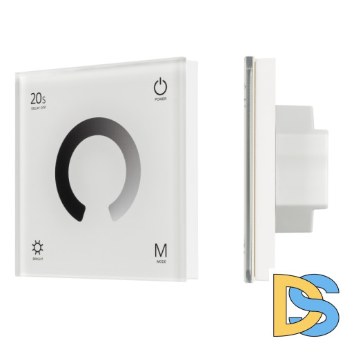 Панель Arlight Smart-P4-Dim-G-IN White (12-24V, 4x3A, Sens, 2.4G) 034774