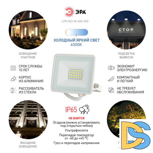 Прожектор Эра LPR-023-W-65K-050 Б0054642