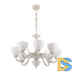 Подвесная люстра Arte Milano 343659/8 WT+G