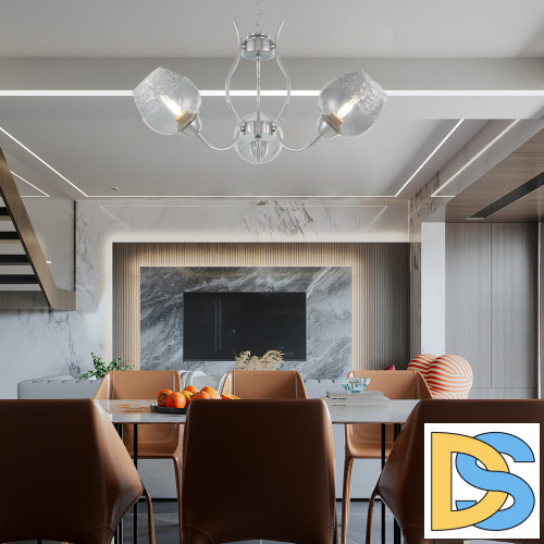 Подвесная люстра Arte Milano Amalfi 337556/3 CR